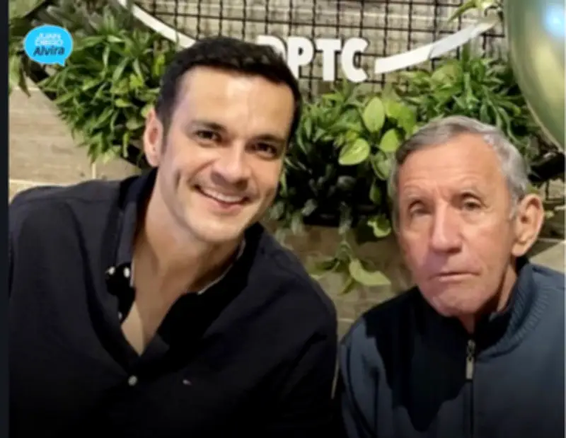Juan Diego Alvira rompe su silencio tras la muerte de su padre: 'Días difíciles'