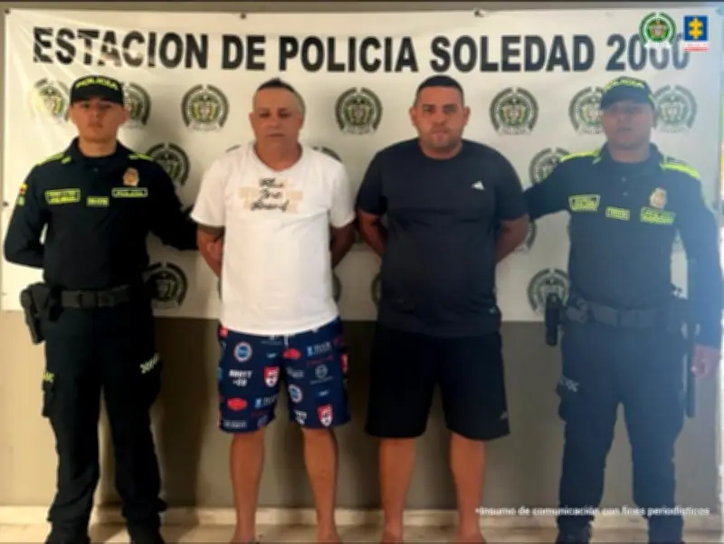 Judicializan a siete presuntos 'Carroñeros' por robo a carro de valores en Soledad