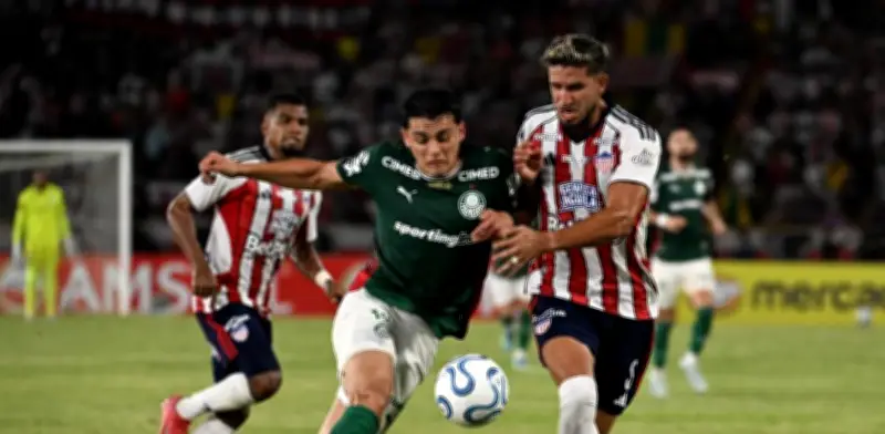 Junior empata 1-1 con Palmeiras en debut de Copa Libertadores tras error defensivo