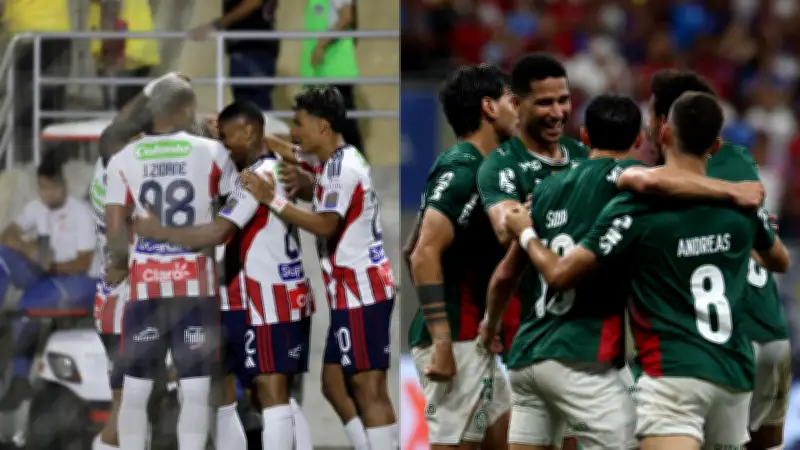 Junior enfrenta a su bestia negra Palmeiras en la Copa Libertadores en Cartagena