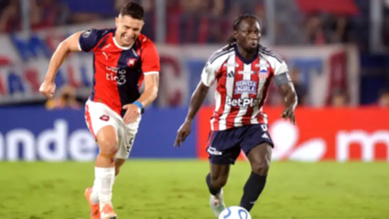 Junior sufre duro revés en Copa Libertadores tras caer ante Cerro Porteño