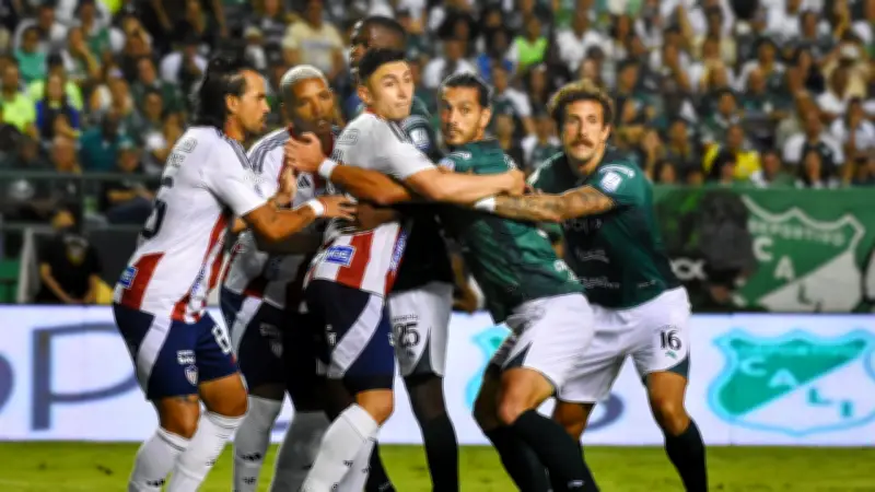 Junior vs. Deportivo Cali en vivo: duelo clave por la clasificación en Liga BetPlay