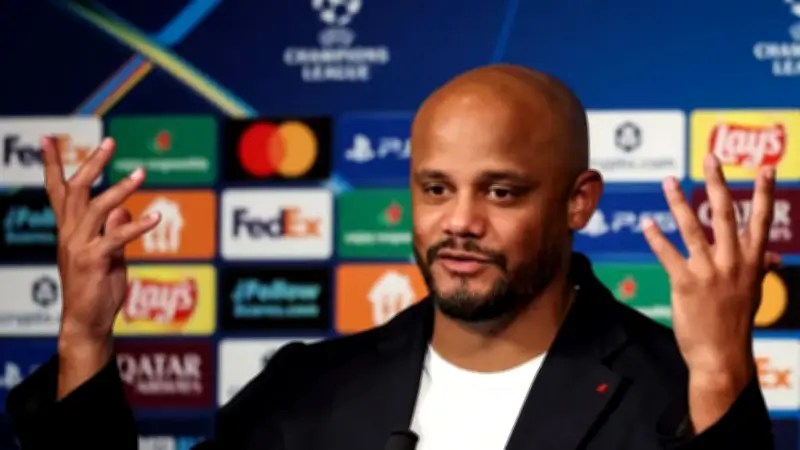 Kompany, suspendido, se perderá la semifinal ante PSG en Champions