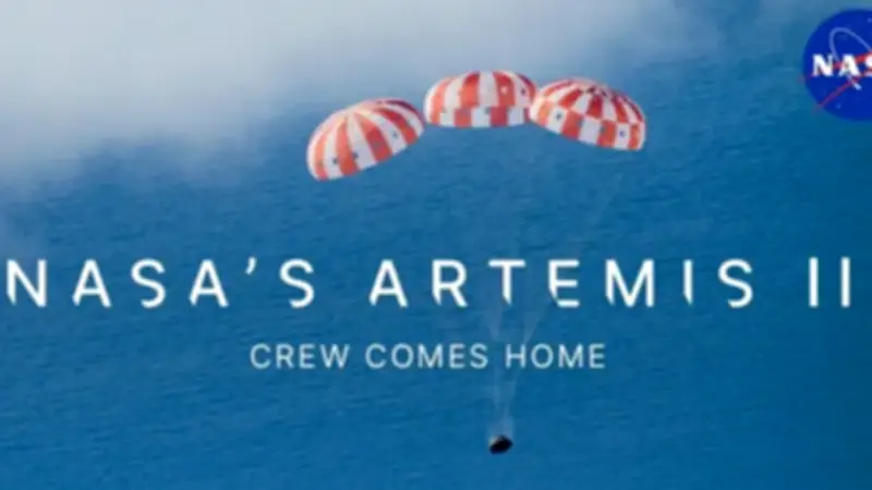 La NASA detalla la compleja recuperación de la cápsula Orion tras su regreso desde la Luna