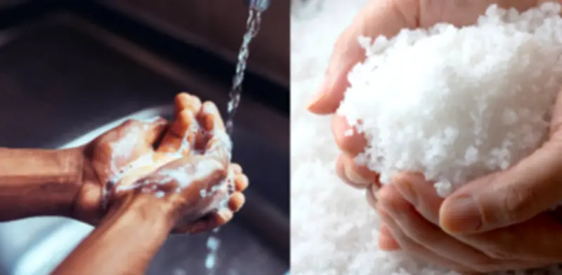 Lavarse las manos con sal el 1 de mayo: ritual Feng Shui para la prosperidad