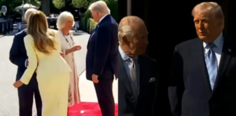 Lectura de labios revela advertencia de Trump a rey Carlos sobre Putin