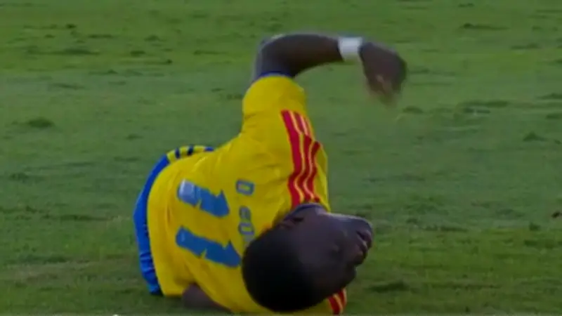 Lesión de rodilla de Dilan Bonilla paraliza partido de la Selección Colombia Sub-17