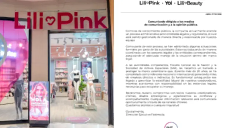 Lili Pink se pronuncia tras extinción de dominio: ¿qué pasará con la empresa?
