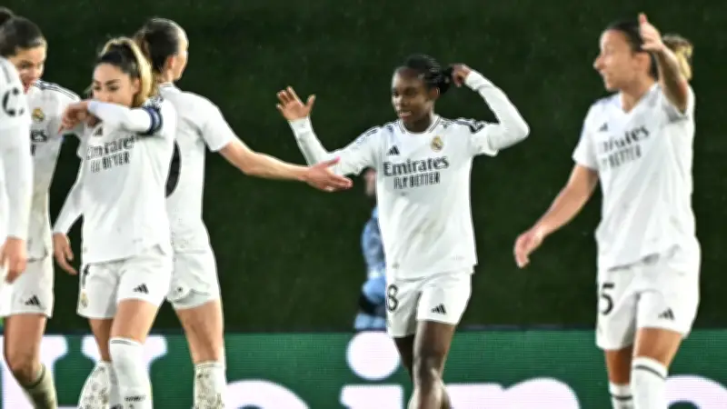 Linda Caicedo lidera al Real Madrid en el clásico español de Champions Femenina