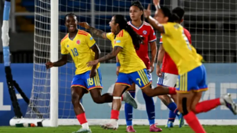Linda Caicedo lidera victoria de Colombia sobre Chile en Liga de Naciones Femenina