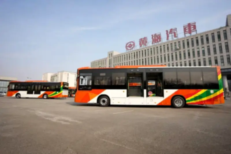 Los 40 nuevos buses de Transcaribe ya zarparon desde China hacia Cartagena