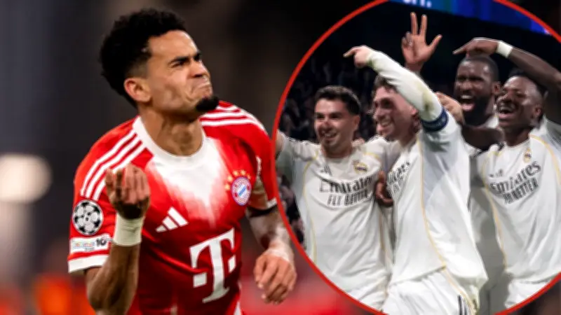 Luis Díaz lidera el asalto del Bayern Múnich al Bernabéu en la Champions