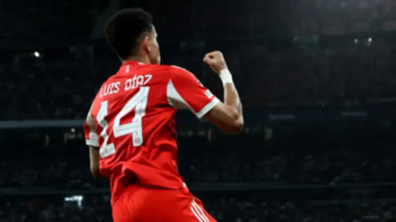 Luis Díaz se posiciona en la tabla de goleadores de la Champions League
