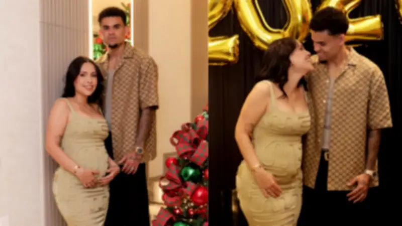 Luis Díaz y Gera Ponce celebran 10 años de amor y anuncian tercer hijo