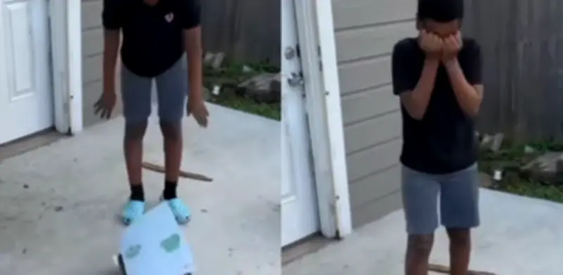 Madre obliga a hijo a destruir su PS5 por maltratar al gato: ¿disciplina o humillación?