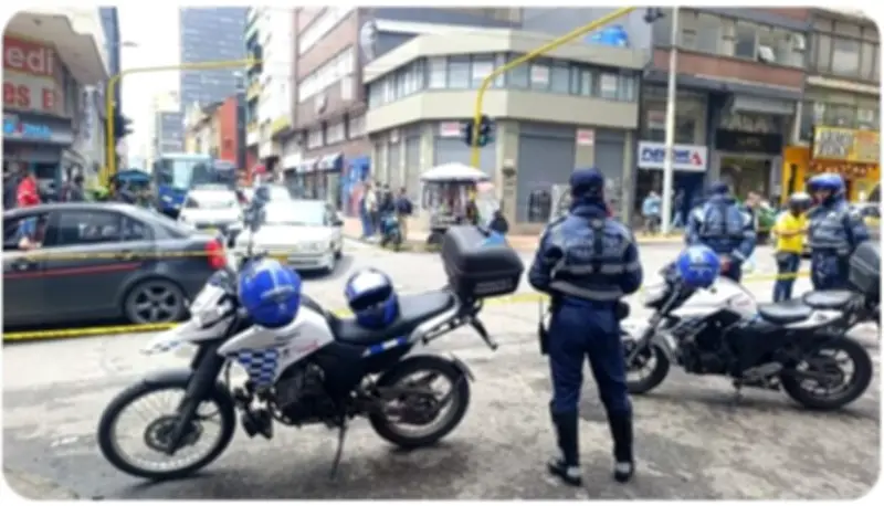 Manifestación indígena en Bogotá termina en vandalismo y retención de funcionarios
