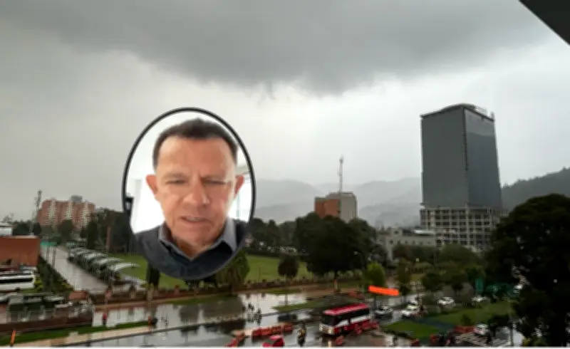 Max Henríquez pronostica lluvias intensas en Bogotá: viernes será el día más crítico