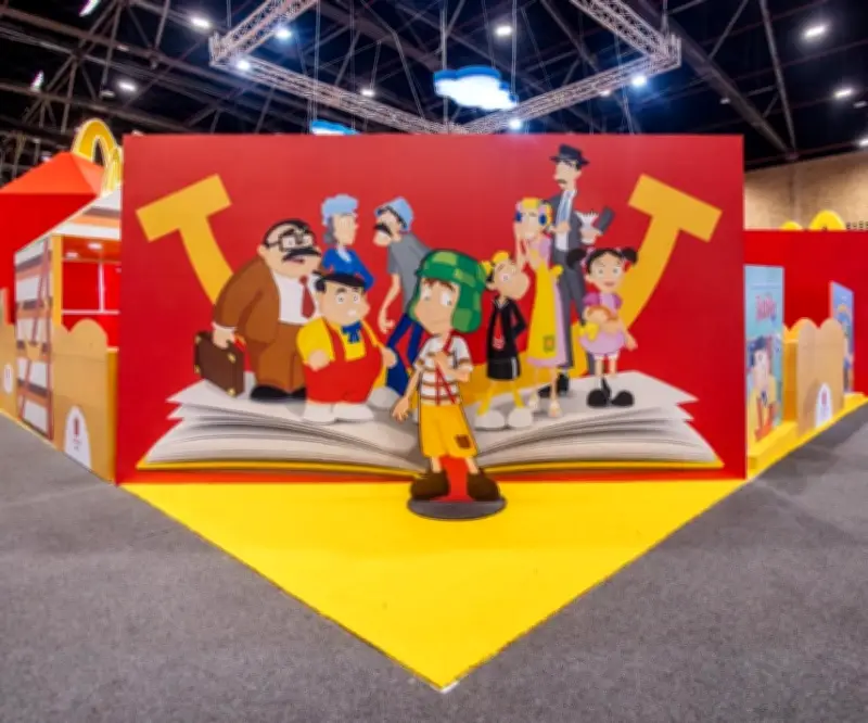 McDonald's regresa a FilBo 2026 con sala de lectura y colección de El Chavo