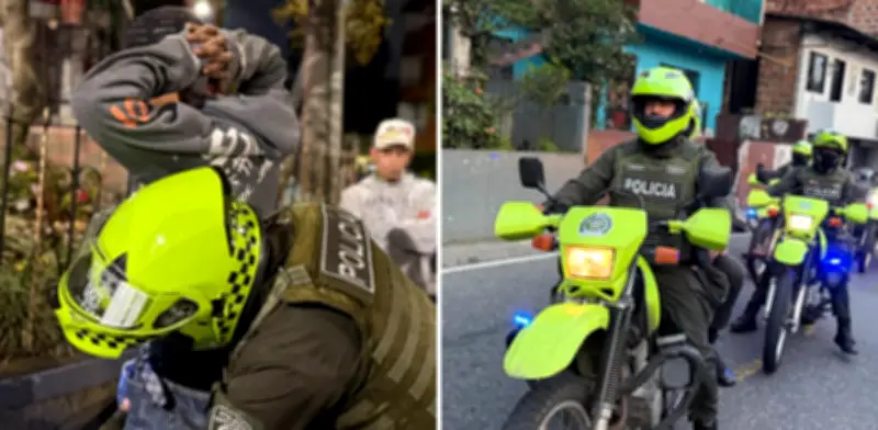Medellín captura 132 personas en Semana Santa con megaoperativo de seguridad
