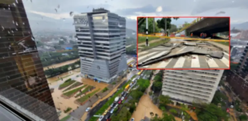 Medellín enfrenta inundaciones por lluvias: urbanización y reducción de cauces agravan crisis