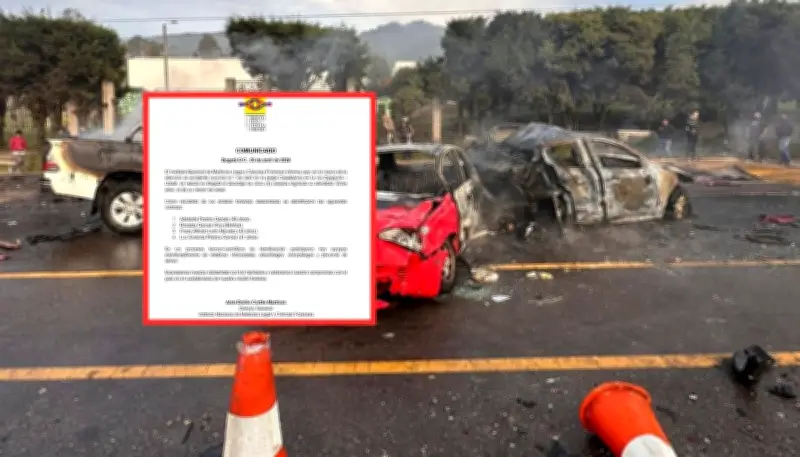 Medicina Legal identifica a cinco víctimas mortales en trágico accidente del peaje Casablanca en Zipaquirá