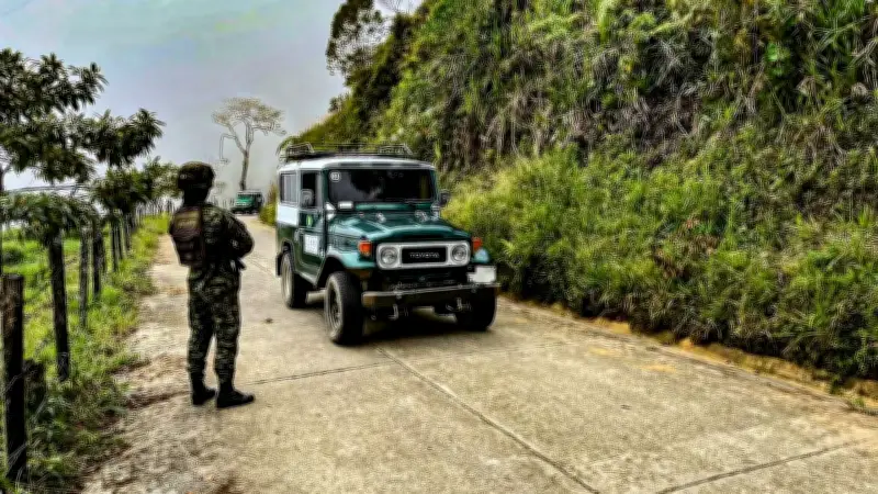 Menor herido en retén de disidencias en Briceño, Antioquia