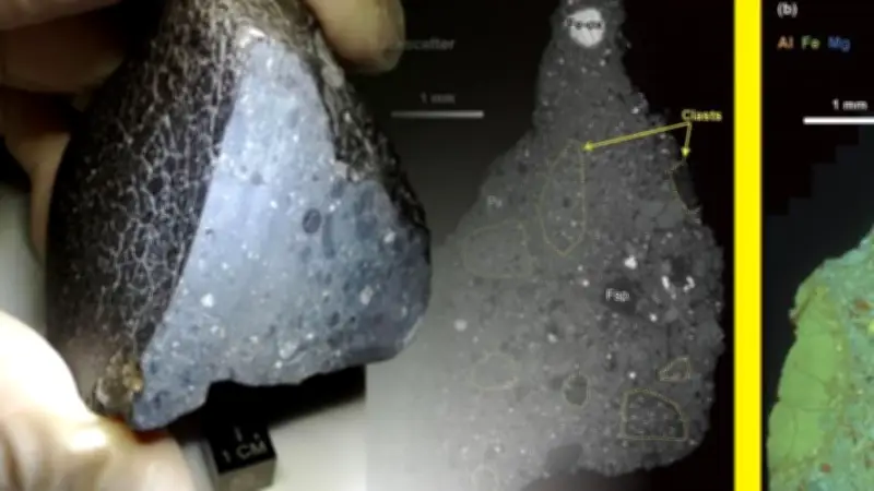 Meteorito del Sahara revela que Marte tuvo agua termal hace 4.450 millones de años