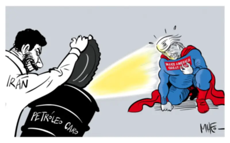 Mheo critica la corrupción política en Colombia con su caricatura 454