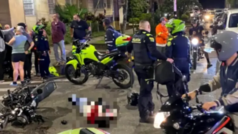 Militar mata a dos fleteros en intento de robo en Medellín