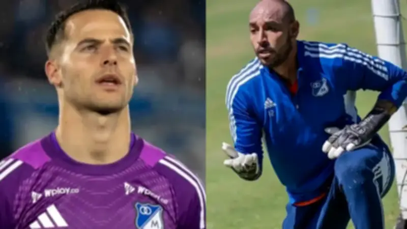 Millonarios evalúa cambios en la portería: ¿Novoa, De Amores o ambos saldrán del club?