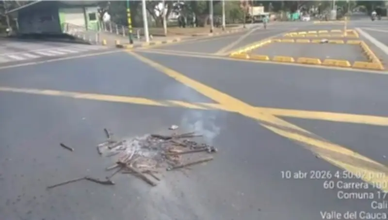 Movilidad en el sur de Cali se normaliza tras dispersión de manifestantes en Univalle