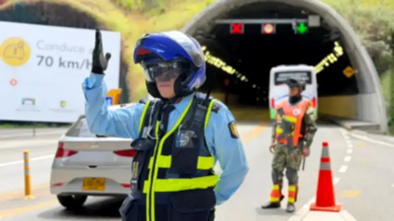 Más de 100 agentes de movilidad acompañarán el plan retorno de Semana Santa en Medellín