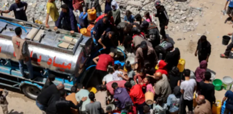 MSF acusa a Israel de usar el agua como 'arma de genocidio' en Gaza