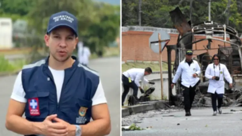 Mujer herida en atentado cerca al Batallón Pichincha en Cali; su estado de salud