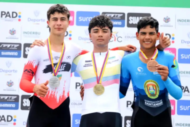 Nacional de Pista Juvenil 2026 arranca con alto nivel y Antioquia lidera medallero