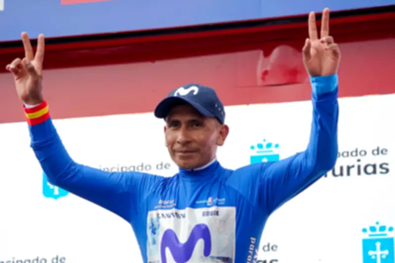 Nairo Quintana a un paso del título en la Vuelta a Asturias
