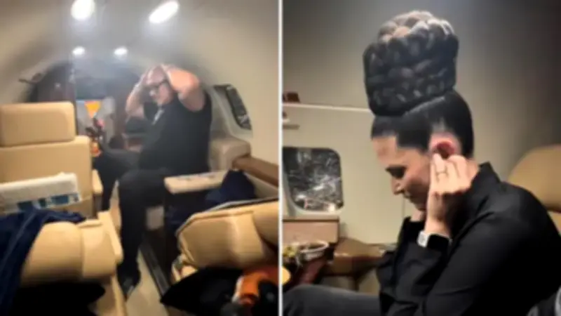 Natalia Jiménez vive doble emergencia aérea en México por fallas técnicas en aviones