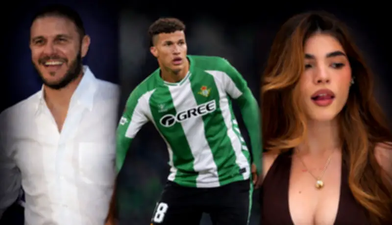 Nelson Deossa, centrocampista del Betis, ausente por polémica relación con hija de leyenda