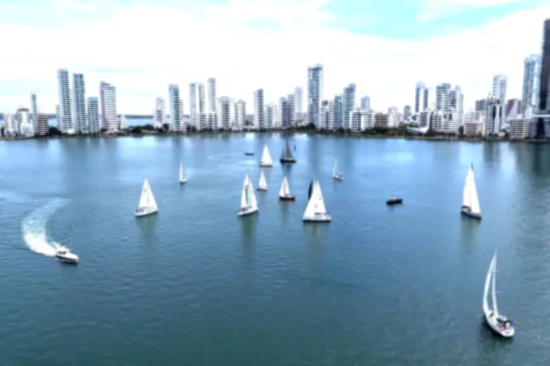 Novena Regata de los Almirantes en Cartagena reunió a 17 veleros