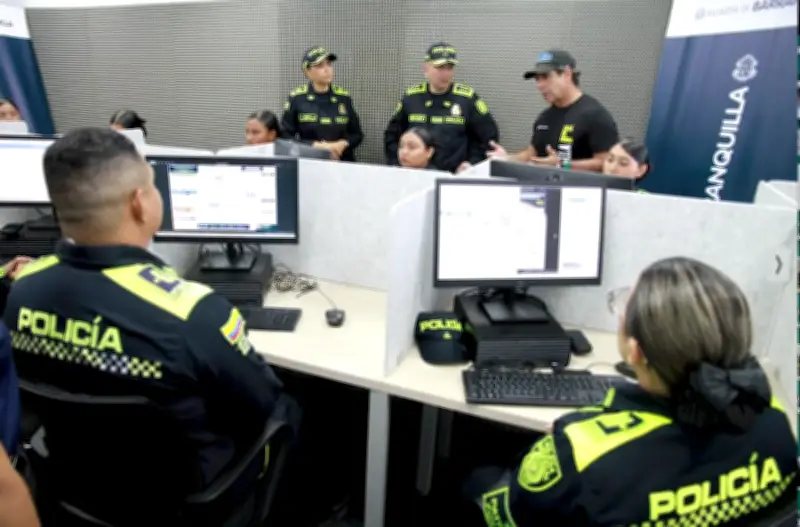 Nueva sala estratégica de red de apoyo para seguridad en Barranquilla