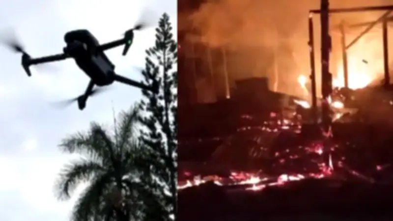 Nuevo ataque con drones explosivos en El Tarra, Catatumbo: reportan heridos graves