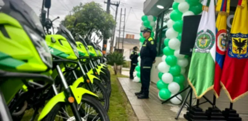 Nuevo CAI en Fontibón: 17 uniformados blindan salida occidental de Bogotá