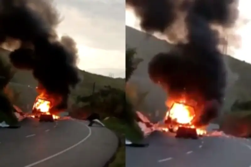 Nuevo carro bomba en Cauca cierra la vía Panamericana y enciende alertas