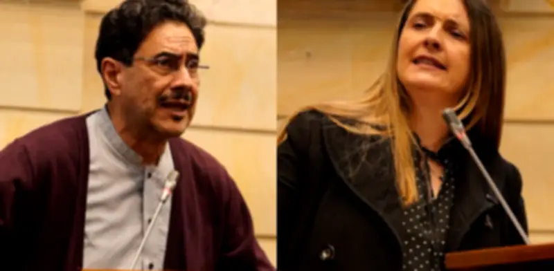 Nuevo enfrentamiento en el Senado: Valencia y Cepeda usan plenaria para campaña presidencial