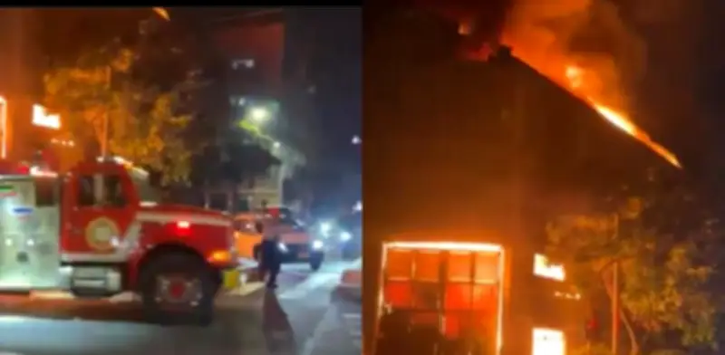 Nuevo incendio de gran magnitud en Itagüí: bomberos atienden la emergencia