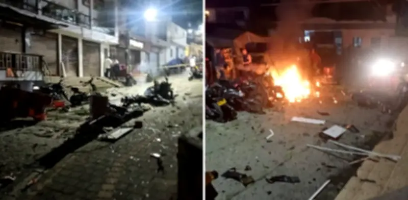 Ofrecen recompensa de $100 millones por atentado con moto bomba en Briceño, Antioquia