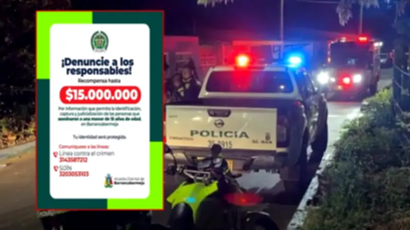 Ofrecen recompensa de 15 millones por responsables del crimen de menor en Barrancabermeja