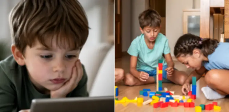 OMS y expertos proponen microescenarios de juego para sustituir pantallas en bebés