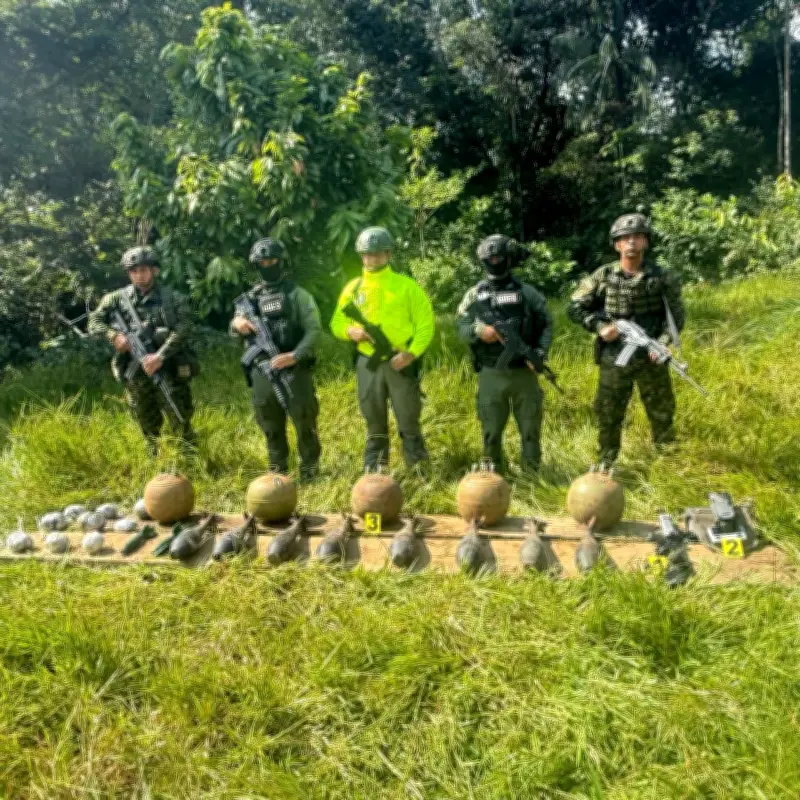 Operación conjunta desmantela centro logístico de disidencias en Guaviare