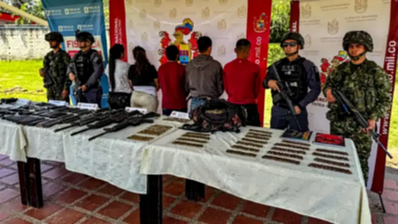 Operación militar en Antioquia deja más de 300 capturas contra el Clan del Golfo y disidencias